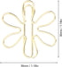 Cute Paper Clips, 100pcs Funny Planner Clips, Innovative Design, Anti Rust Gold Paper Clips for Office, Home, School