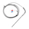 MECCANIXITY K Type Thermocouple Temperature Sensor Probe, 4x100mm 6.6ft Wire, Stainless Steel