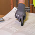 Klein Tools 60590 Cut Resistant Work Gloves, X-Large, 2-Pair, Knit Dipped Nitrile Coated, Touchscreen Capable