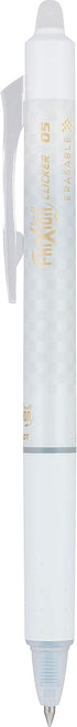 PILOT FriXion Design Collection Erasable Pens, Extra Fine Point, White Barrel, Black Ink, 14 Count
