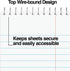 Steno Pads Notebooks, Top Bound Spiral Steno Book, Gregg Ruled, 80 Sheets Per Notepad, 6 x 9 Inch, 6 Pack