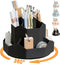 Pencil Pen Holder for Desk, 9 Slots 360 Degree Rotating Desk Organizer, Cute Pencil Cup Pot for Office, School, Home Use