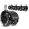 Heavy Duty Office Chair Wheels, Replaces Mat Rubber Casters for Hardwood Floors and Carpet, Set of 5