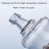 Dental Alcohol Lamp, Glass Alcohol Burner Lamp for Lab or School Chemistry, Heating Equipment with 5 Replacement Wicks