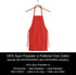 Pack Arkwright Bib Aprons Bulk - Long, Oversized Professional Restaurant Quality, Unisex Kitchen Work Apron for Chefs