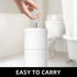 Toilet Paper Holder Stand, Free-Standing Stainless Steel Storage for Bathroom and Toilet Spare Rolls