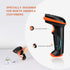 Tera Wireless Barcode Scanner, 1D Laser Cordless Reader with Battery Level Indicator, 2 in 1