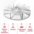 12988SAN Vacuum Cleaner Replacement Fan for Eureka Sanitaire Upright Vac, Fits Multiple Models, Durable Plastic Fan