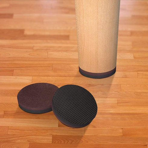 Yelanon Non Slip Furniture Pads, 16pcs 3" Furniture Grippers for Furniture Legs, Anti Slide Protectors for Hardwood