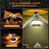 3 1 19 30s 32.8 TOHETO Camping String Lights, in Upgraded Retractable RGB Outdoor String Lights with Lighting Modes