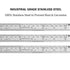 ZZTX Ruler Metal Straight Edge Ruler, Stainless Steel 6 Inch Ruler Set, 2 Pack