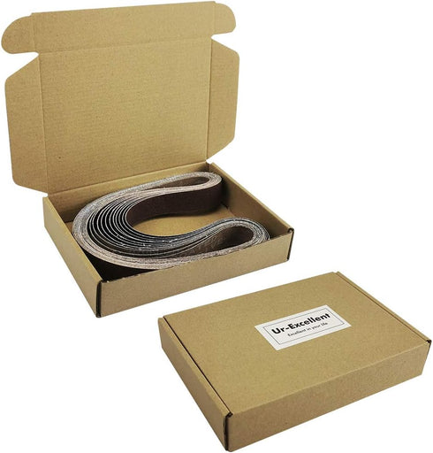 1x30 Sanding Belt Pack, 1-Inch x 30-Inch, 12 Pcs (4 Each of 80 120 150 Grits) Aluminum Oxide