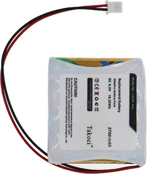 BUSFUIVA ES8 6.0V/2700mAh Battery Compatible with Hand Sanitizer Dispenser