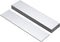 PATIKIL Blank Name Plates - 10Pcs Custom Engraved Rectangle Laser Engraving Blanks for Office Desk DIY, Light Grey,