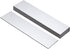 PATIKIL Blank Name Plates - 10Pcs Custom Engraved Rectangle Laser Engraving Blanks for Office Desk DIY, Light Grey,