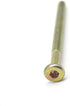 10-Pack M6-1.0 x 75mm Allen Head Furniture Cot Crib Bed Bolt Barrel Nut, Zinc Plated Hex Key Drive Socket Cap Screws