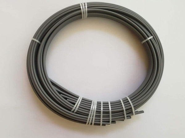 400 Inch Grey PVC Plastic Welding Rods for PVC Water Tank, Pipe, Doors, and Windows