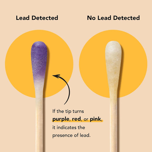 30 30-Second #EZLT-S:30 Easy@Home Lead Test Kit Rapid Swabs, Results Surface Lead Screen for Painted Walls, Woodwork
