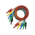 Qingdinu 100CM 6 Pcs 4MM Banana Plug Multi-Meter Test Leads Cable Line Wire