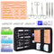 NOMI BROTHERS Advanced Medical Suture Training Kit, 21 Pieces Complete Set with Premium Practice