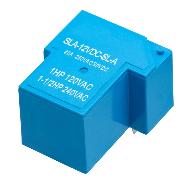 Power Relay SLA-12VDC-SL-A, Coil Voltage DC 12V, 40A 250VAC/30VDC, Normally Open, 4 Pins (1)