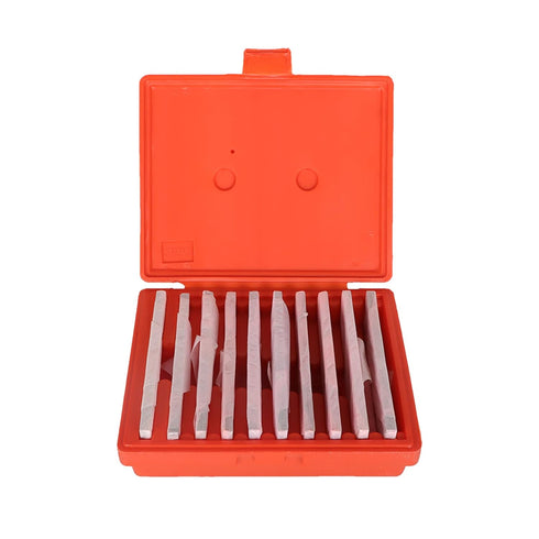 findmall Thin Parallel Bar Set, 10 Pair 1/8" X 6" Accuracy Parallels for Machinist Lathe Tools