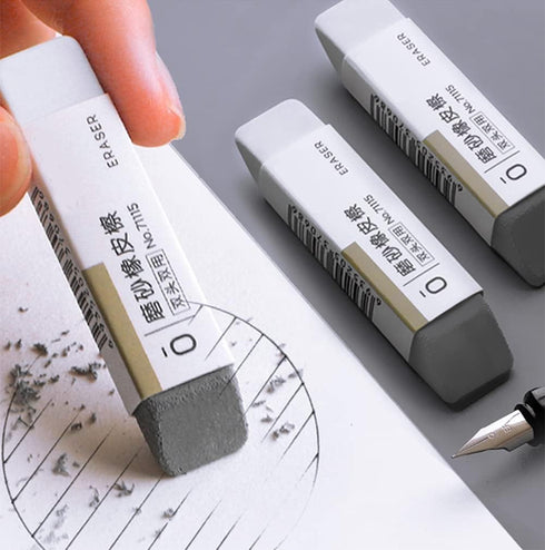 Sand Eraser 3-Pack, Designed to Remove Colored Pencil and Ink Markings by Fengirl