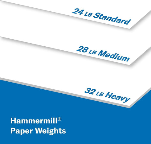 Hammermill 32 lb, 8.5 11-98 104646R 1 (500 Printer Paper, Premium Laser Print x Bright, Made in The USA, - Ream Sheets)