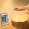 ERUN Nursery Night Light for Kids, USB Rechargeable Small Desk Lamp,13 RGB Colors