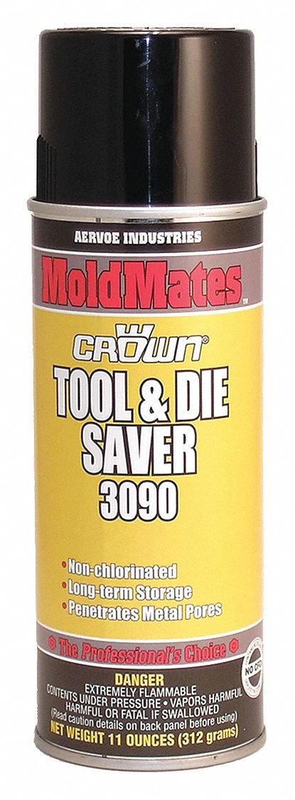 Crown 3090 Tool Saver - 11 oz. Aerosol,Light Amber