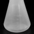 PATIKIL 100ml Plastic Erlenmeyer Flask - 2 Pack Wide Mouth Conical Flask for Laboratory, Clear