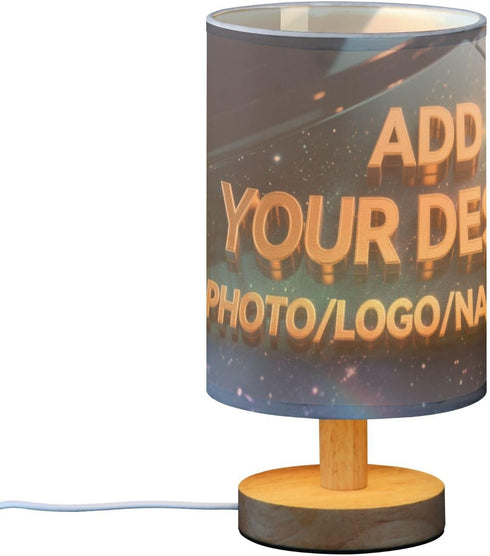 FASHON&FASCIN Customizable Small Desk Lamp for Bedroom - Nightstand Light
