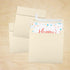 LUXPaper Square Invitation Envelopes | Natural Linen | Peel & Press | 6 1/2" x 6 1/2" | 80lb. Text | 50 Qty