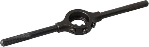 CNBTR Metal Round Die Stock Holder, 3.7cm Dia, 1.0" Thread Tap Wrench Handle, 20.5cm Length Bar Tools