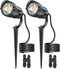 HIBOITEC Spotlights Low Voltage Landscape Lighting with Connectors 600LM 2900K Landscape Lights