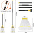 KeFanta Heavy Duty Commercial Mop with Long Handle, 60" Looped-End String Wet Cotton Mops for Floor Cleaning