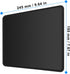 Schoolsupplies Black Cat in Moonlight Mouse Pad
