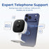 4MP 2.4g/5g 128G Cameras for Home Security with Audio and Video, Indoor Security Camera for Baby Monitor, Outdoor