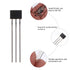 ULTECHNOVO 100pcs A3144 Hall Effect Sensor for High-Temperature Operation