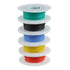 BOJACK 28 AWG Flexible Silicone Wire Electric Wire Hook Up Wire Kit, 300V Cables with Heat Shrink Tubings