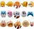 Cartoon Animal Pencil Sharpeners, Cute Two-Holes Plastic Sharpener, School Student Stationery Supplies (Set of 16)
