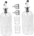 Mouthwash Supply 500ml Glass Dispenser Elegant Bathroom Accessories Organizer Multi-purpose Dispenser
