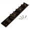 Carlisle FoodService Products 4073100 Roll 'N Grip Mop, Broom and Tool Holder