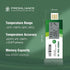 Freshliance Temperature Data Logger LCD Single Use with PDF Report, 180 Days, 1 Pack