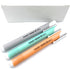 Retractable Click Pocket Eraser, Portable Pen-Style Latex-Free Pencil Erasers with 3 Assorted Barrels.