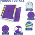 Expanding File Folder, 13 Pockets Accordion File Holder Organizer for A4 Letter Size Paper, Document Receipt Organizer
