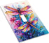 haigof 1 3 5 Inch Colorful Dragonfly Art Light Switch Cover Wall Plate Gang Single Plates Print Faceplate Home Decor X