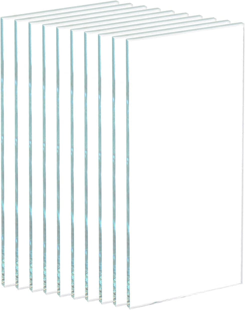 HARFINGTON 10pcs Welding Lens Clear Glass 2" x 4.25" Outer Cover Helmet
