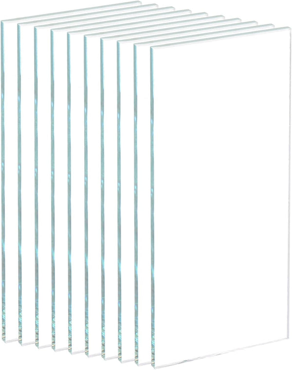 HARFINGTON 10pcs Welding Lens Clear Glass 2" x 4.25" Outer Cover Helmet
