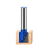 uxcell 13mm Dia 8mm Shank Bottom Cleaning Router Bit, 2 Flutes Carbide Tipped Cutter for Woodworking